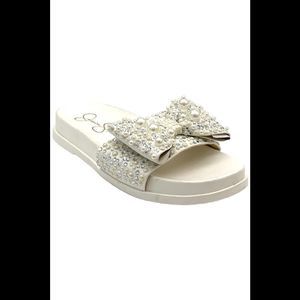 Jessica Simpson Women's Rexinne Sandal White - Medium
